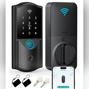 WiFi Smart Lock Front Door Firstriver Model T2 Keyless Entry Electronic Deadbolt